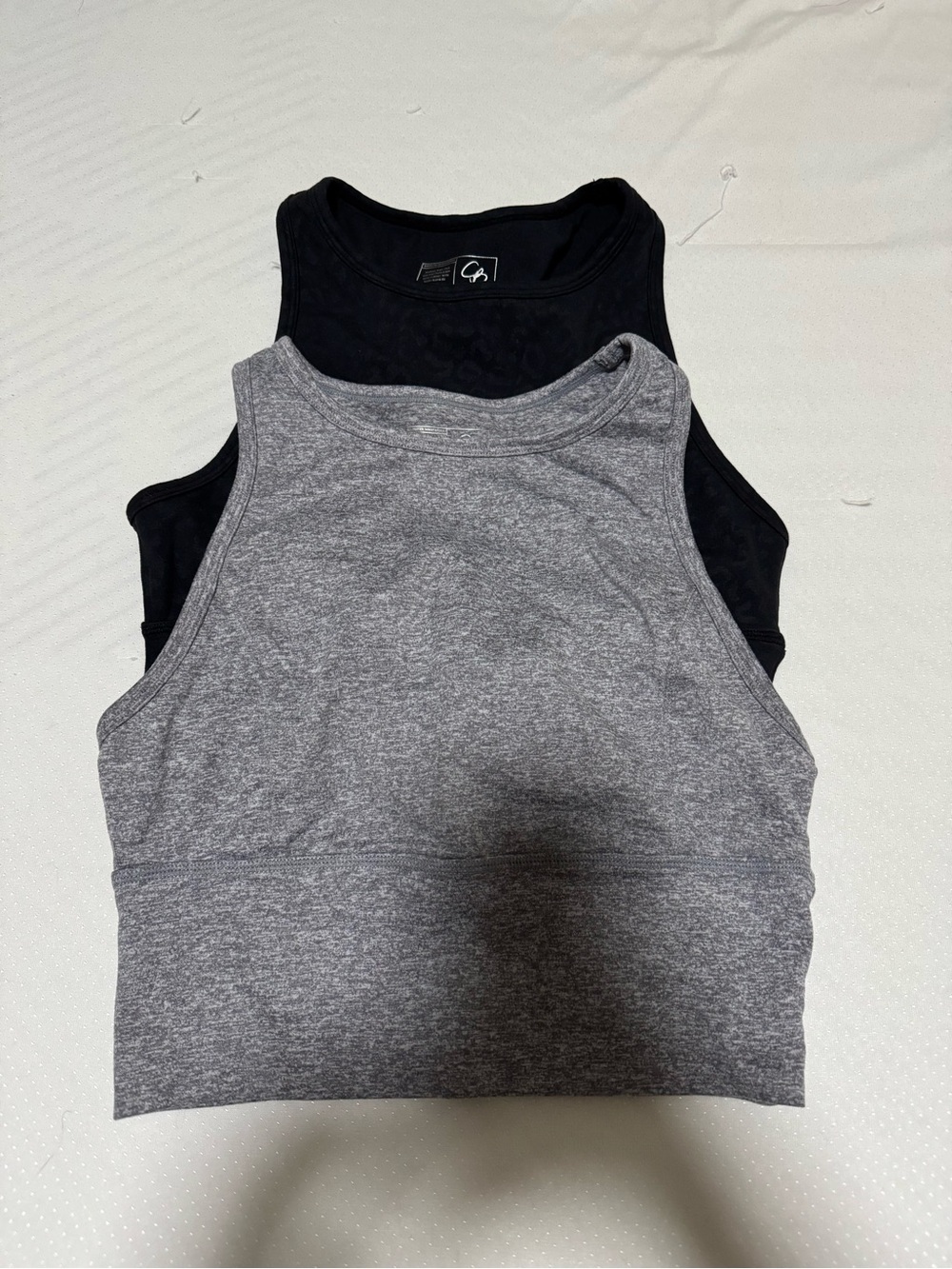 Celestial Bodiez Gray and Black Sports Bra Pack